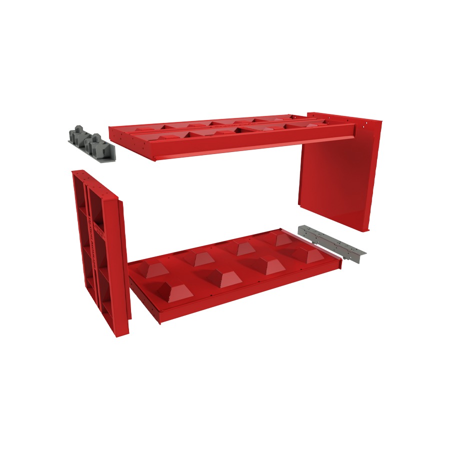 modular concrete block mould