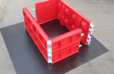 concrete block form forklift insert