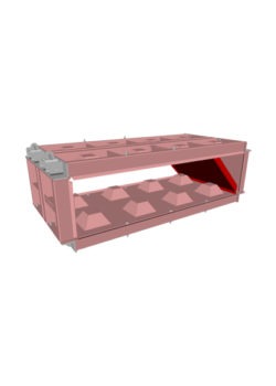 concrete block mold slope