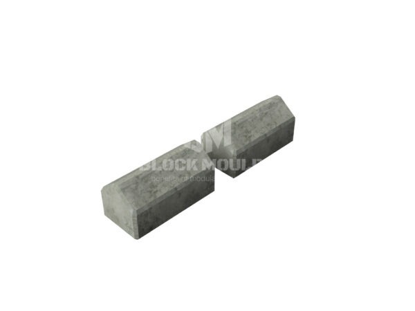 rooftop half concrete block 160x40x40