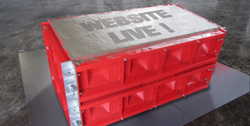 concrete block mould