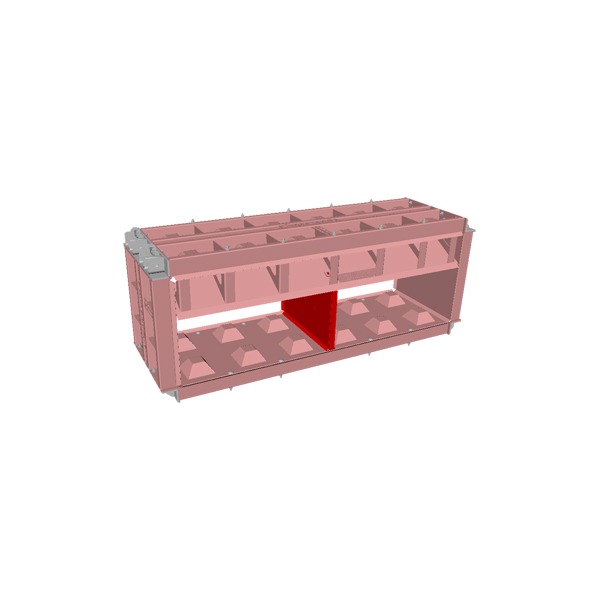 mould for rooftop half shaped block