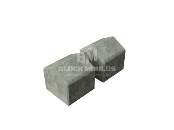 rooftop half concrete block 120x60x60